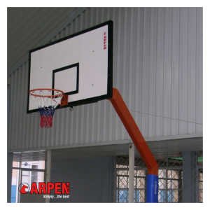 TORRE EMPOTRABLE DE BASQUETBOL CON TABLERO MELAMINICO